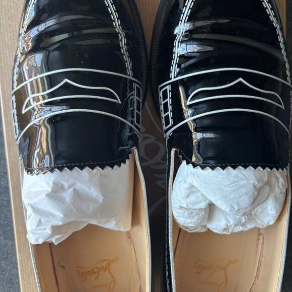 Christian Louboutin Mocalaureat loafers black patent 39.5 - Picture 8 of 9